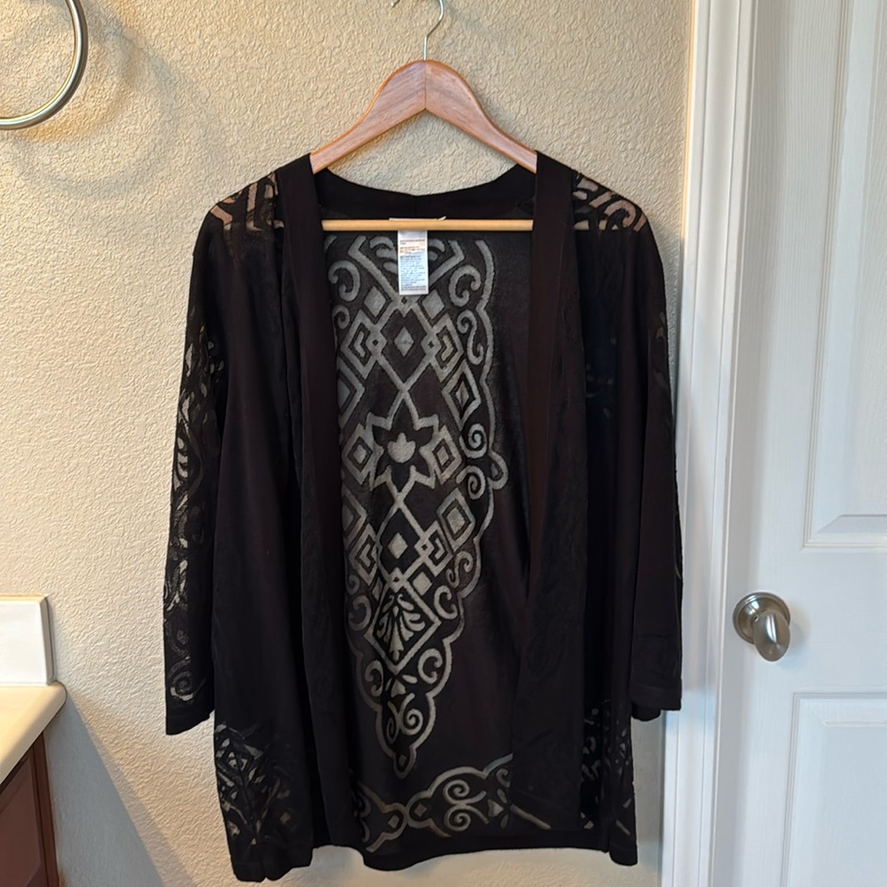 Black shrug